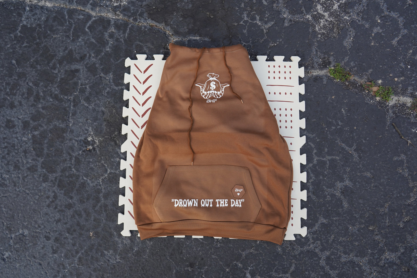 BHF Hoodie With Mask (Brown)