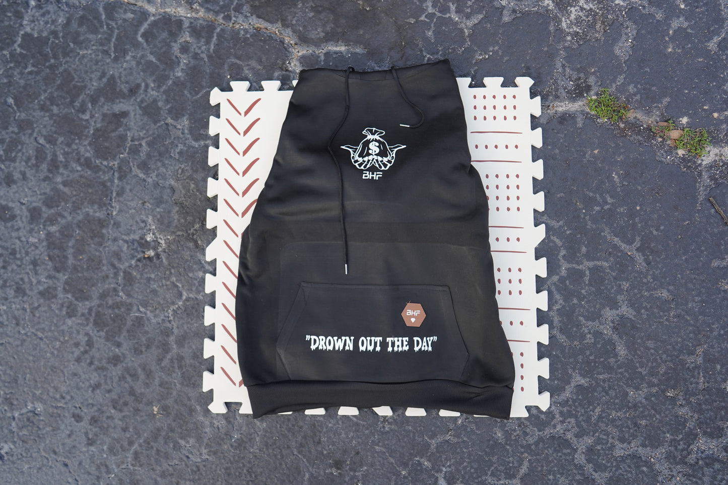 BHF Hoodie With Mask (Black)