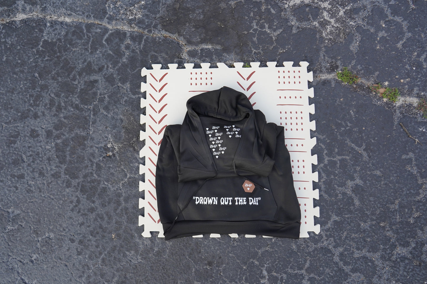 BHF Hoodie With Mask (Black)