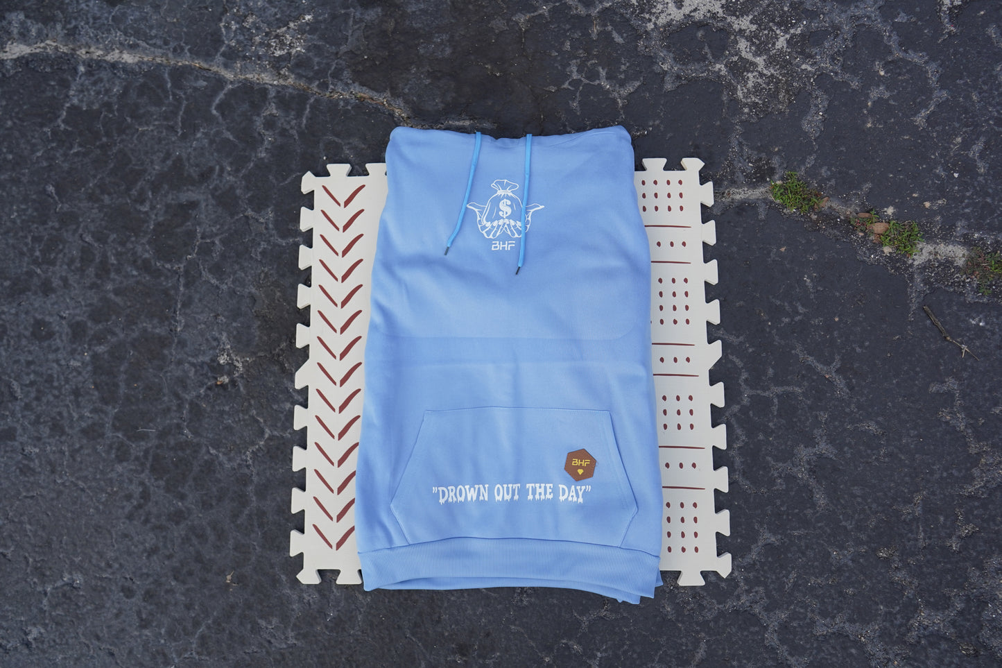 BHF Hoodie With Mask (Blue)