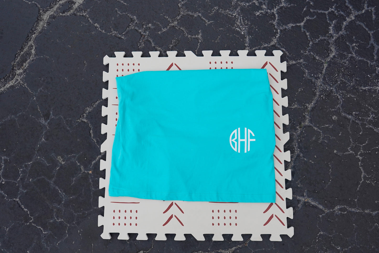 Bread Head Shirt (Money Bag Logo TEAL)