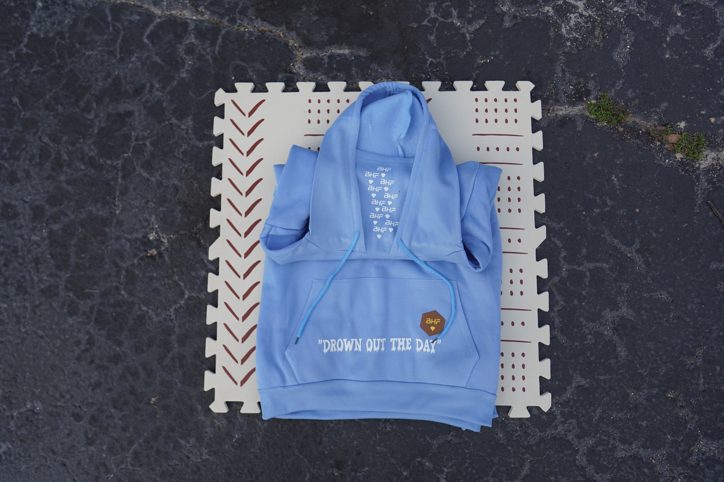 BHF Hoodie With Mask (Blue)