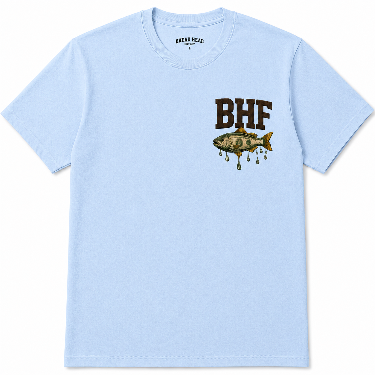 Bread Head™ Catch Wealth Tee – Tide Blue | Summer Collection 2026