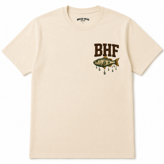 Bread Head™ Catch Wealth Tee – Natural/Cream | Summer Collection 2026